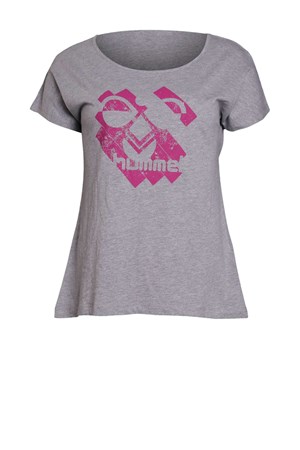 Hummel Bonnie Kadın Tişört 910276-2006 Gri