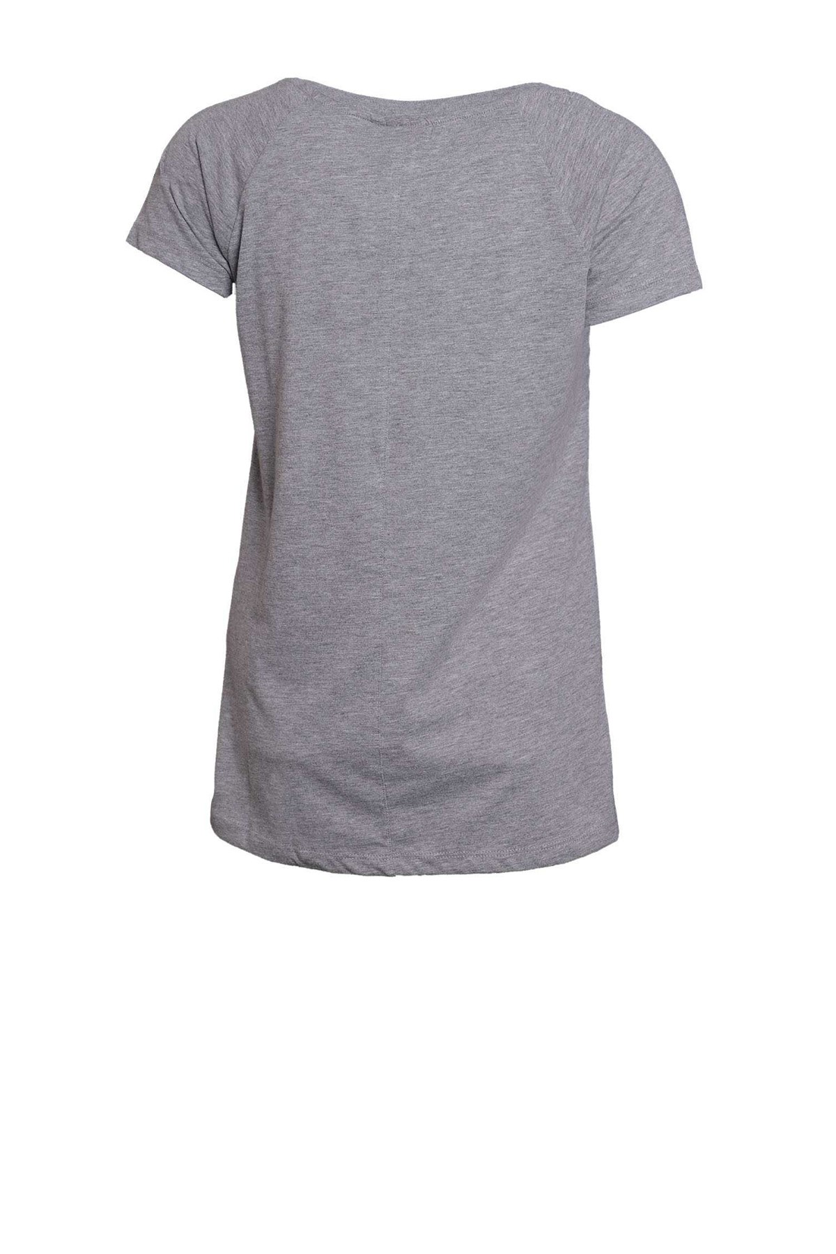 Hummel Uma Kadın Tişört 910307-2006 Gri