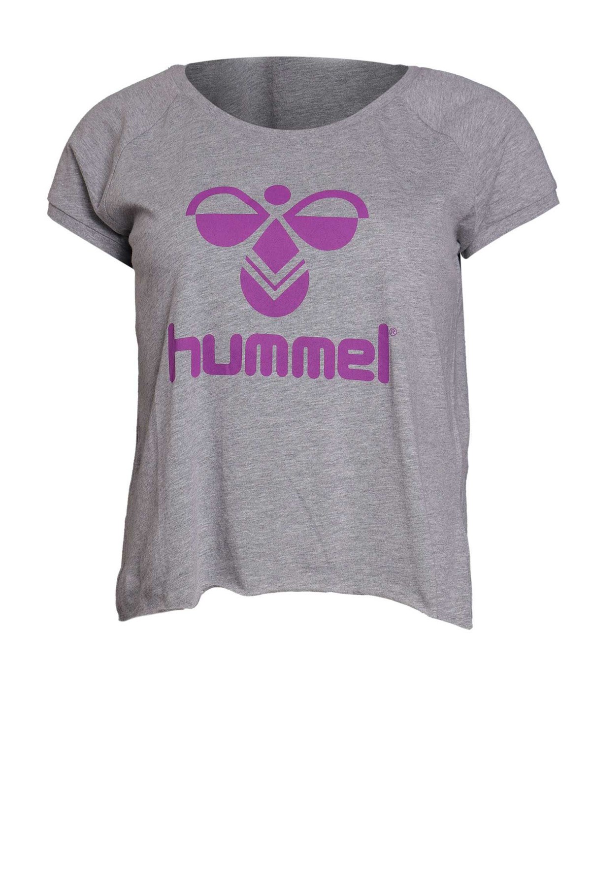 Hummel Callia Kadın Tişört 910360-2006 Gri