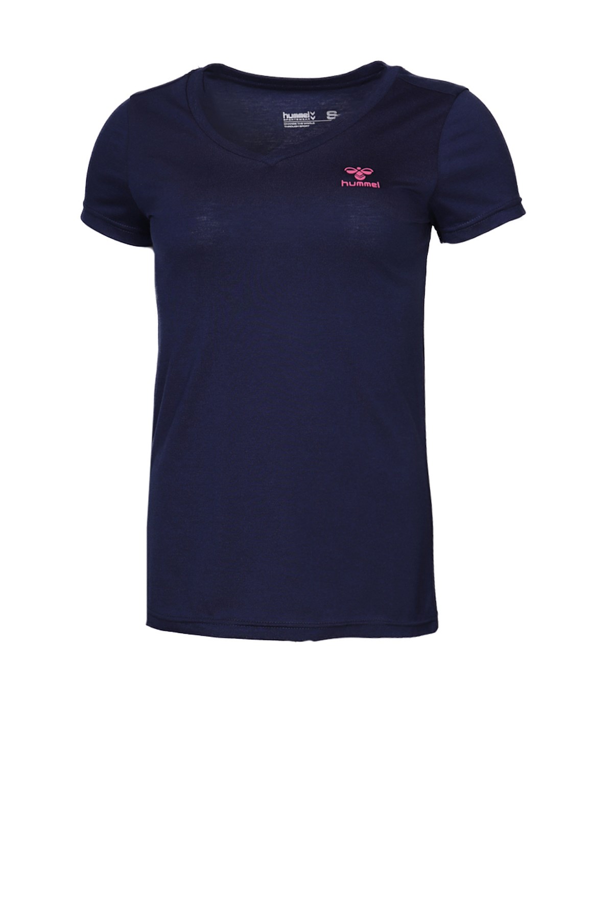 Hummel Vlora  Kadın Tişört 910399-7480 Lacivert