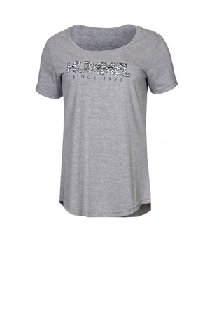 Hummel Donate Kadın Tişört 910419-2848 Gri
