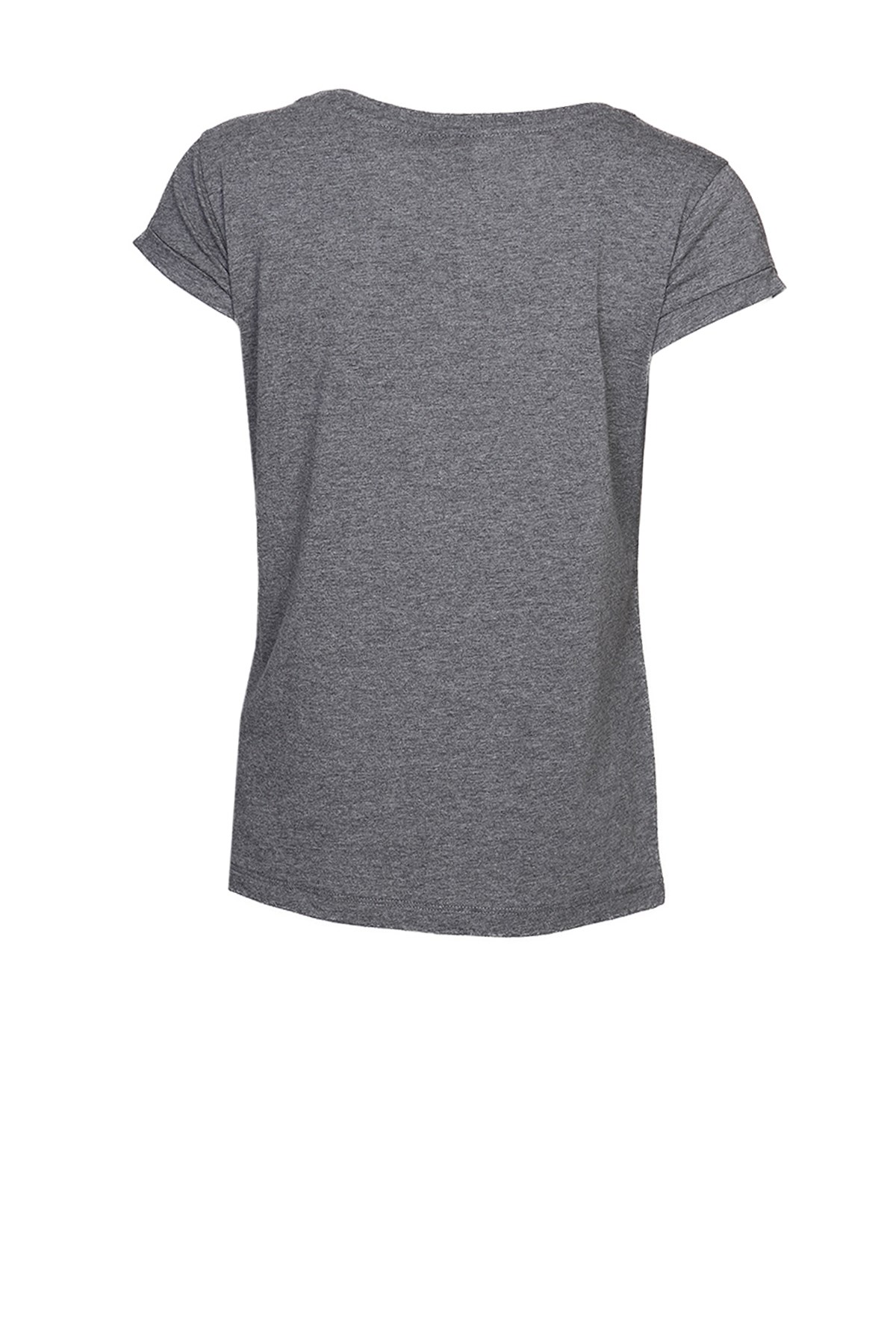 Hummel Elviria Kadın Tişört 910440-2800 Gri