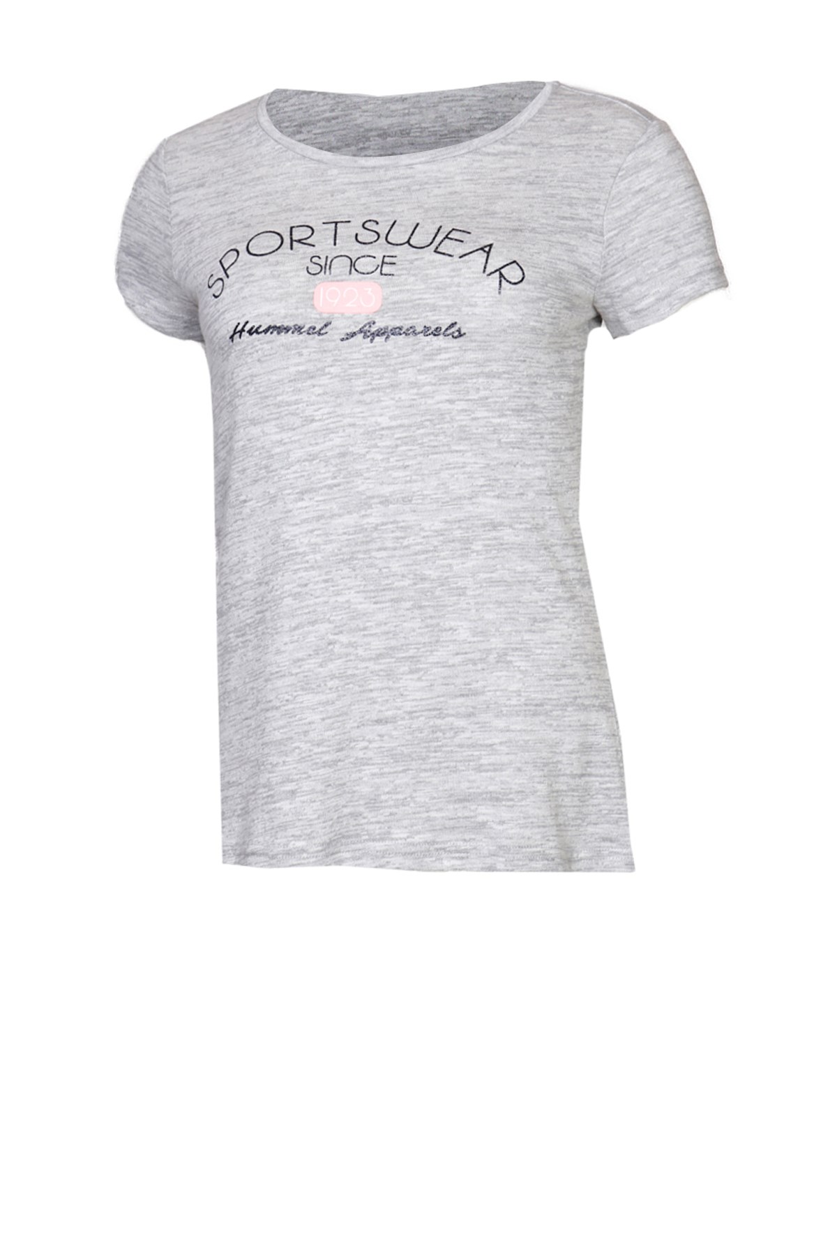 Hummel İnca Kadın Tişört 910443-2848 Gri