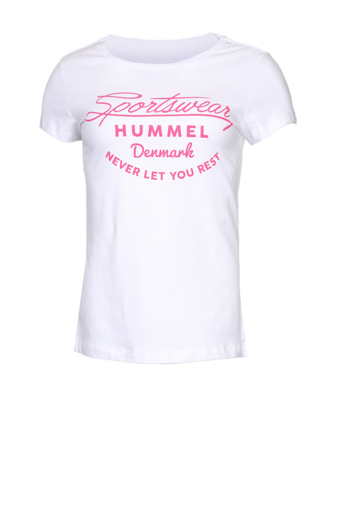 Hummel Kumin Kadın Tişört 910444-9001 Beyaz