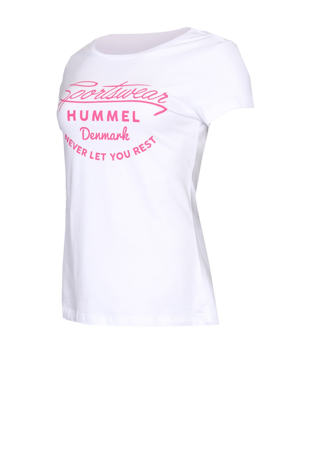 Hummel Kumin Kadın Tişört 910444-9001 Beyaz