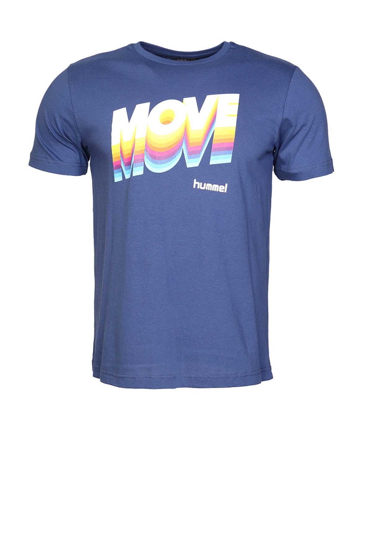 Hummel Bradley  Erkek Tişört 910598-7045 Mavi