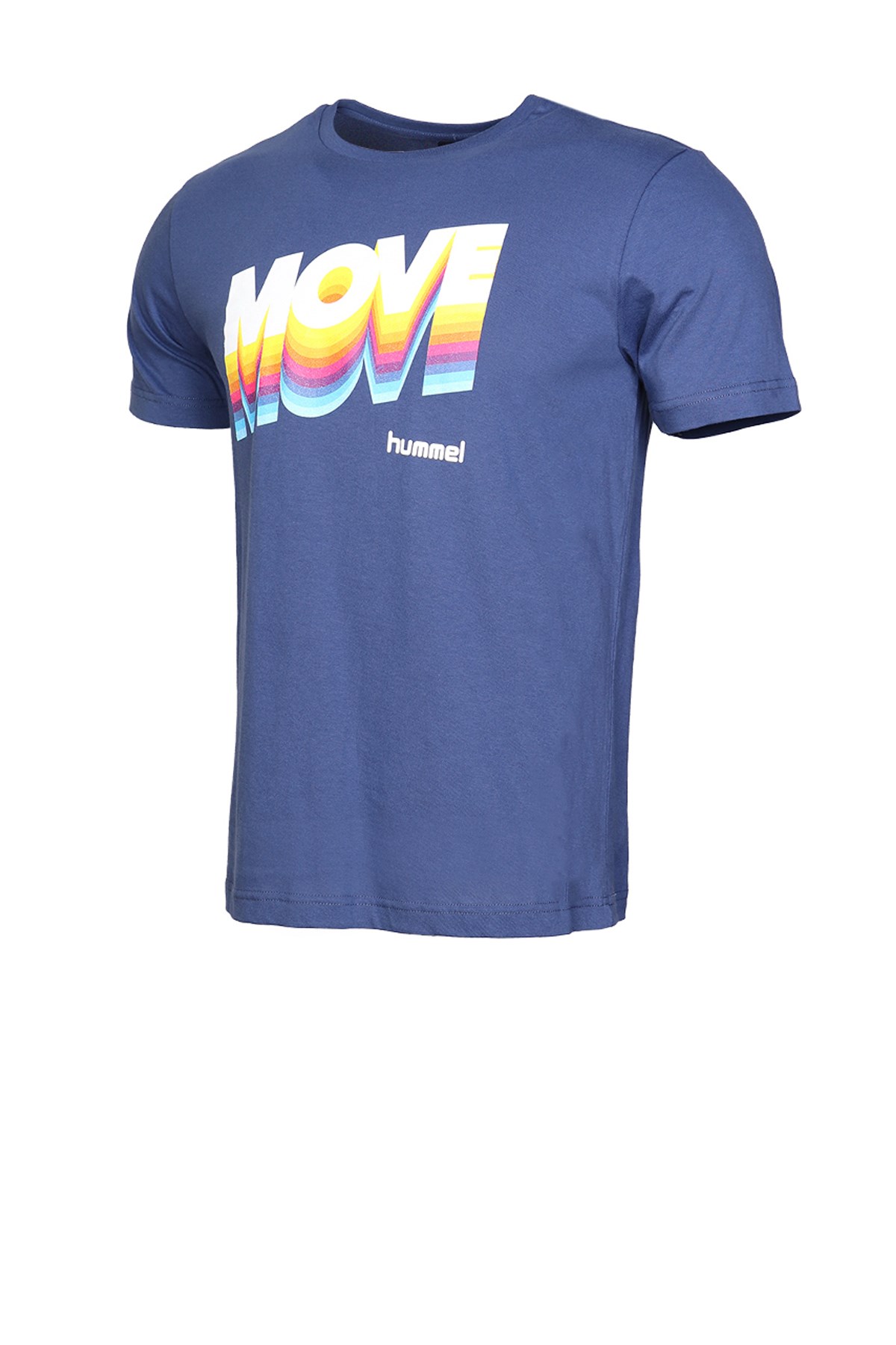 Hummel Bradley  Erkek Tişört 910598-7045 Mavi