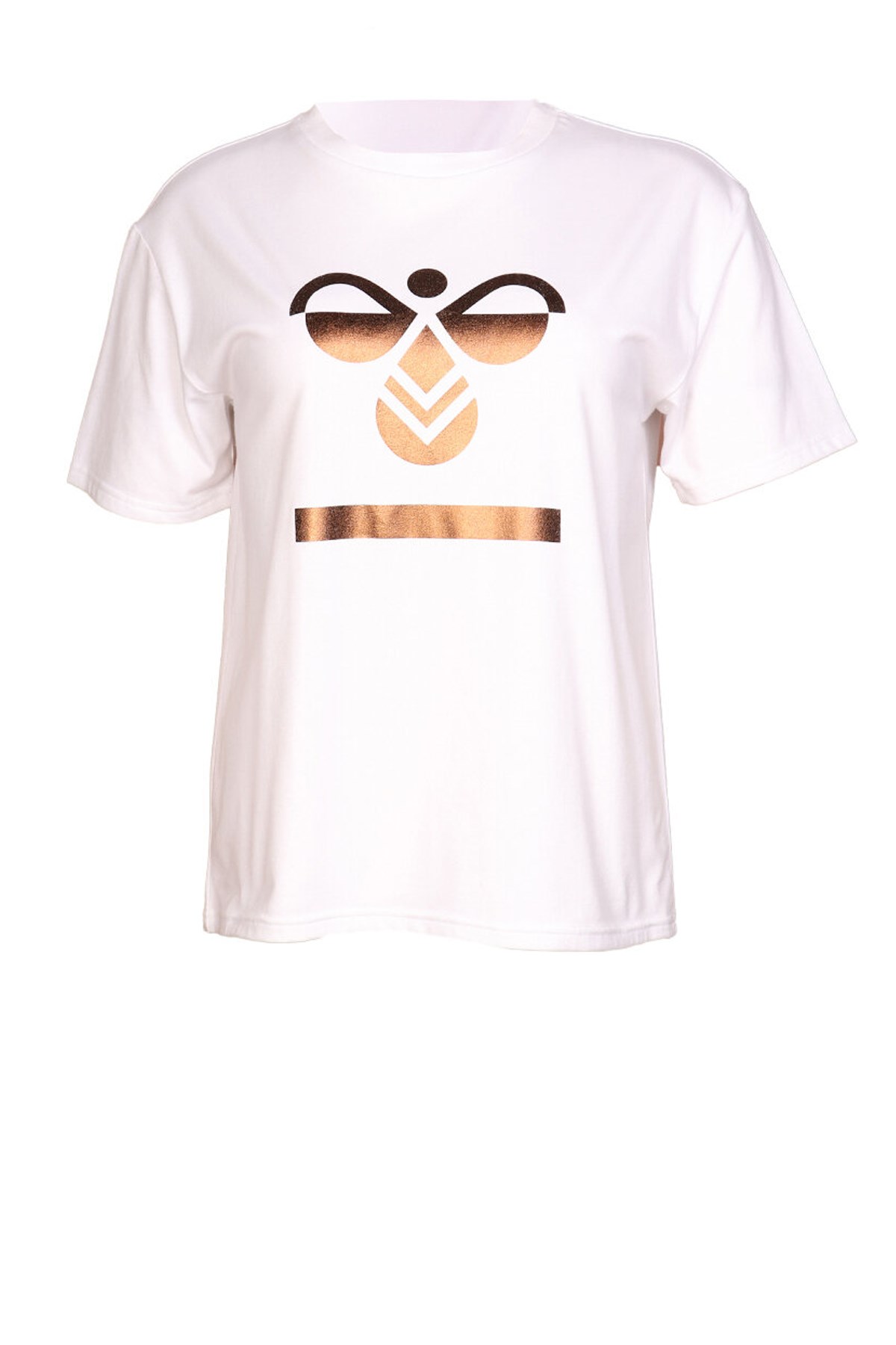 Hummel Benita Kadın Tişört  910641-9003 Beyaz