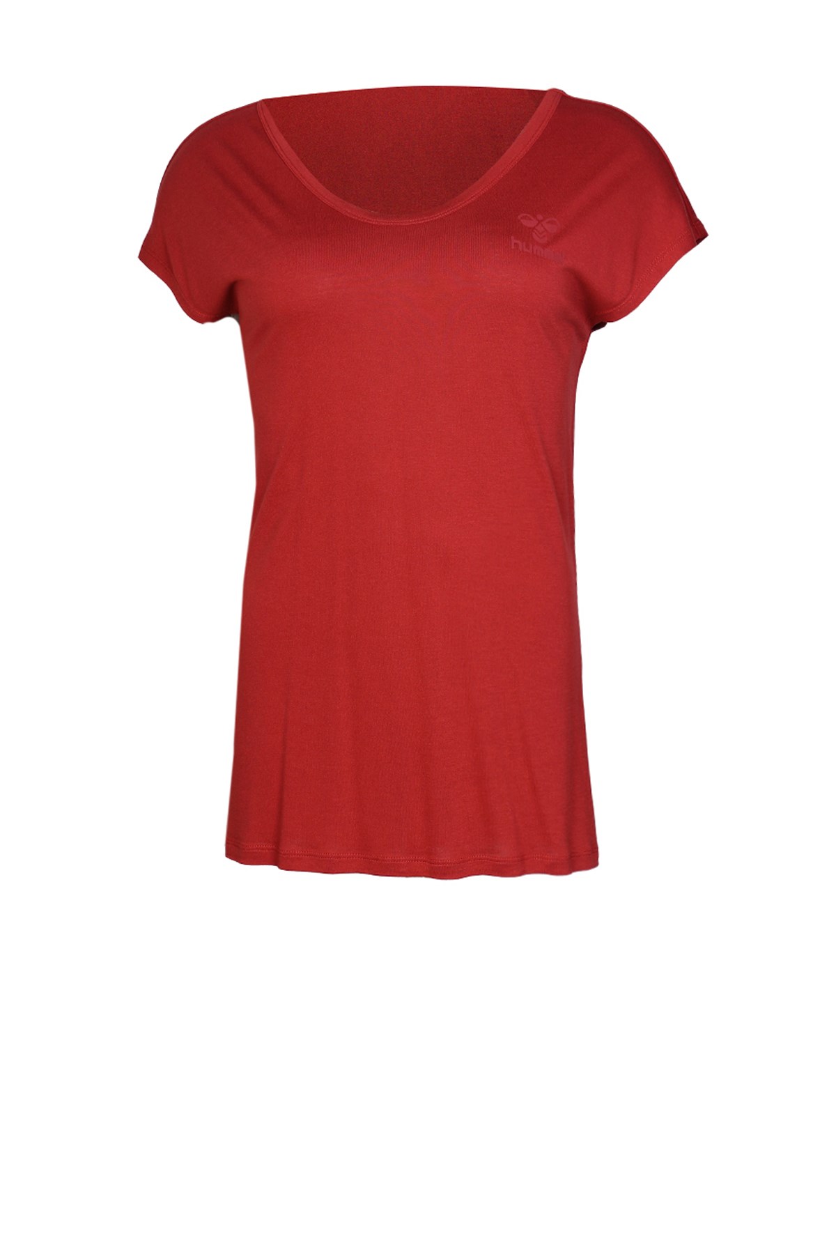 Hummel Jeremih  Kadın Tişört 910646-7873 Kırmızı