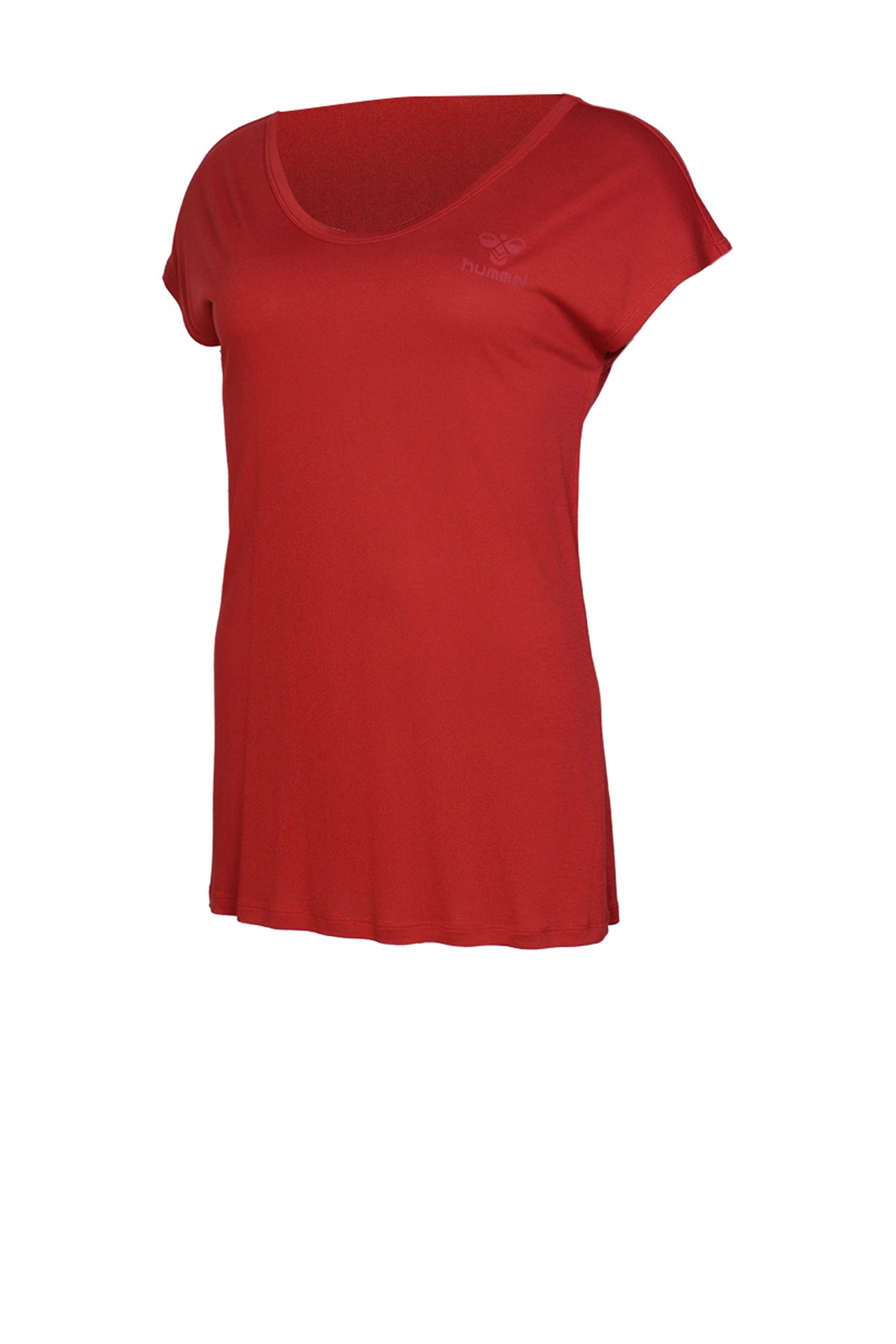 Hummel Jeremih  Kadın Tişört 910646-7873 Kırmızı