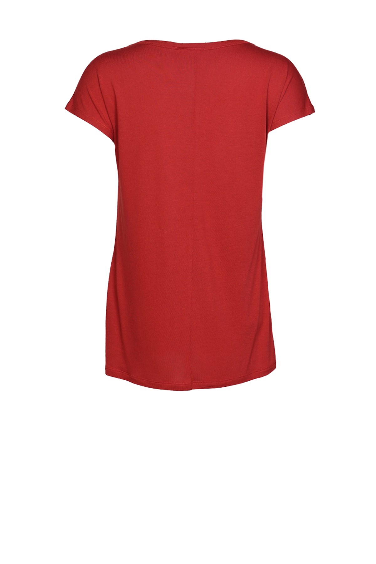 Hummel Jeremih  Kadın Tişört 910646-7873 Kırmızı