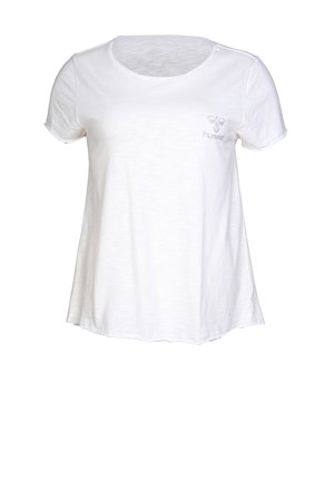 Hummel Florus  Kadin Tişört 910659-9001 Beyaz