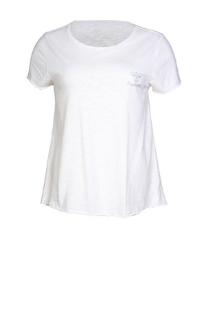 Hummel Florus  Kadin Tişört 910659-9003 Beyaz