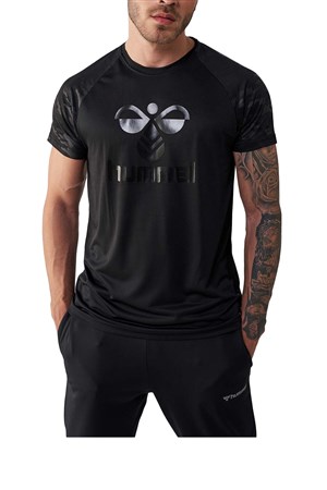 Hummel Camu Erkek Tişört 910874-2001 Siyah