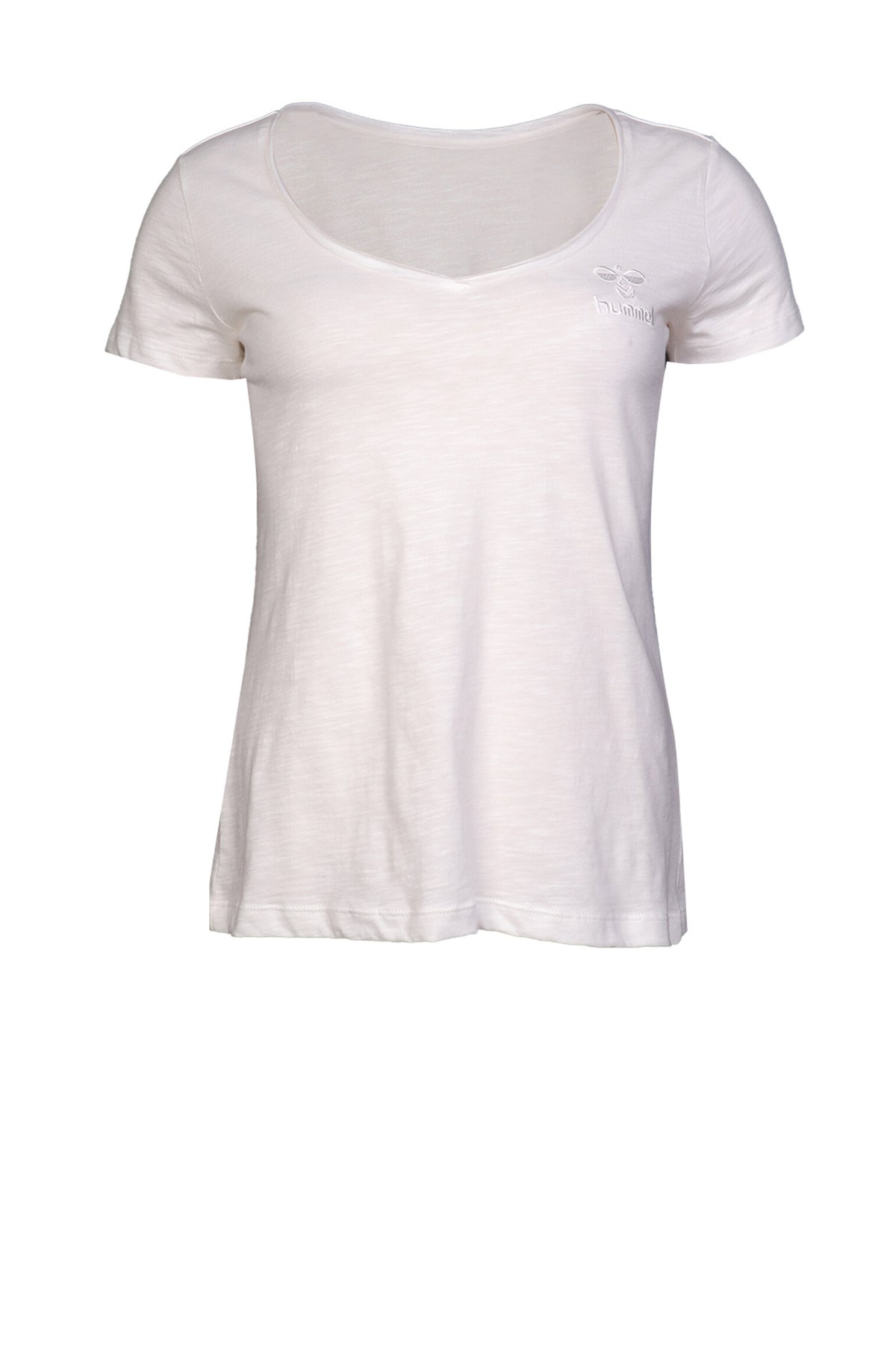 Hummel Alma Kadın Tişört 910953-9003 Beyaz