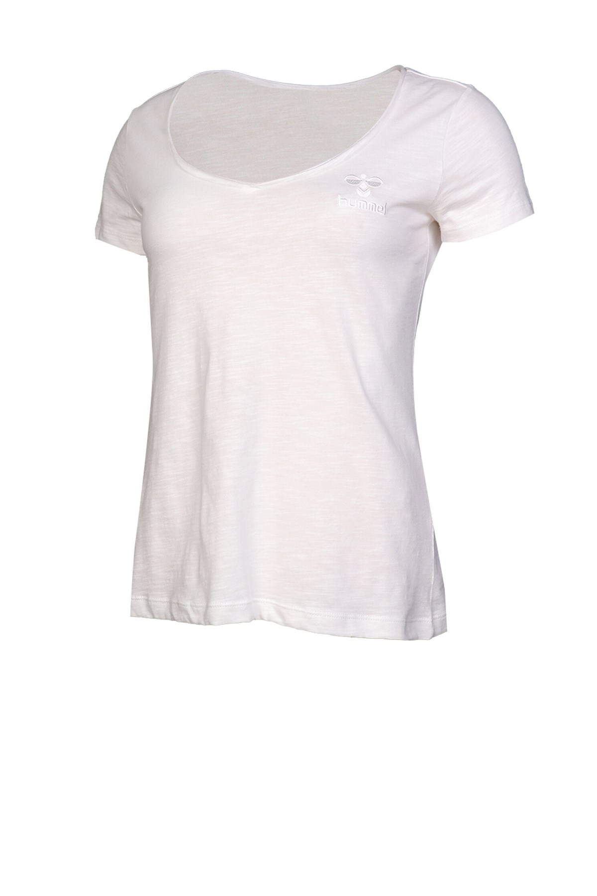 Hummel Alma Kadın Tişört 910953-9003 Beyaz