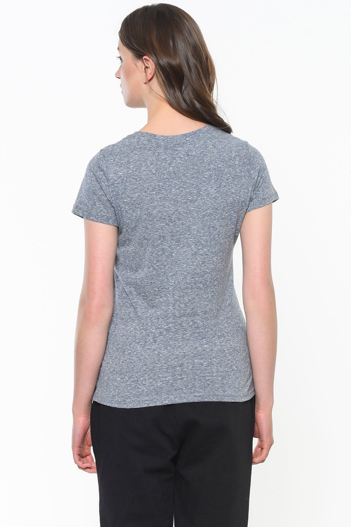 Hummel Amalsa Kadın Tişört 910956-7809 Mavi