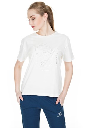 Hummel Dalıla Kadın Tişört 910966-9003 Beyaz