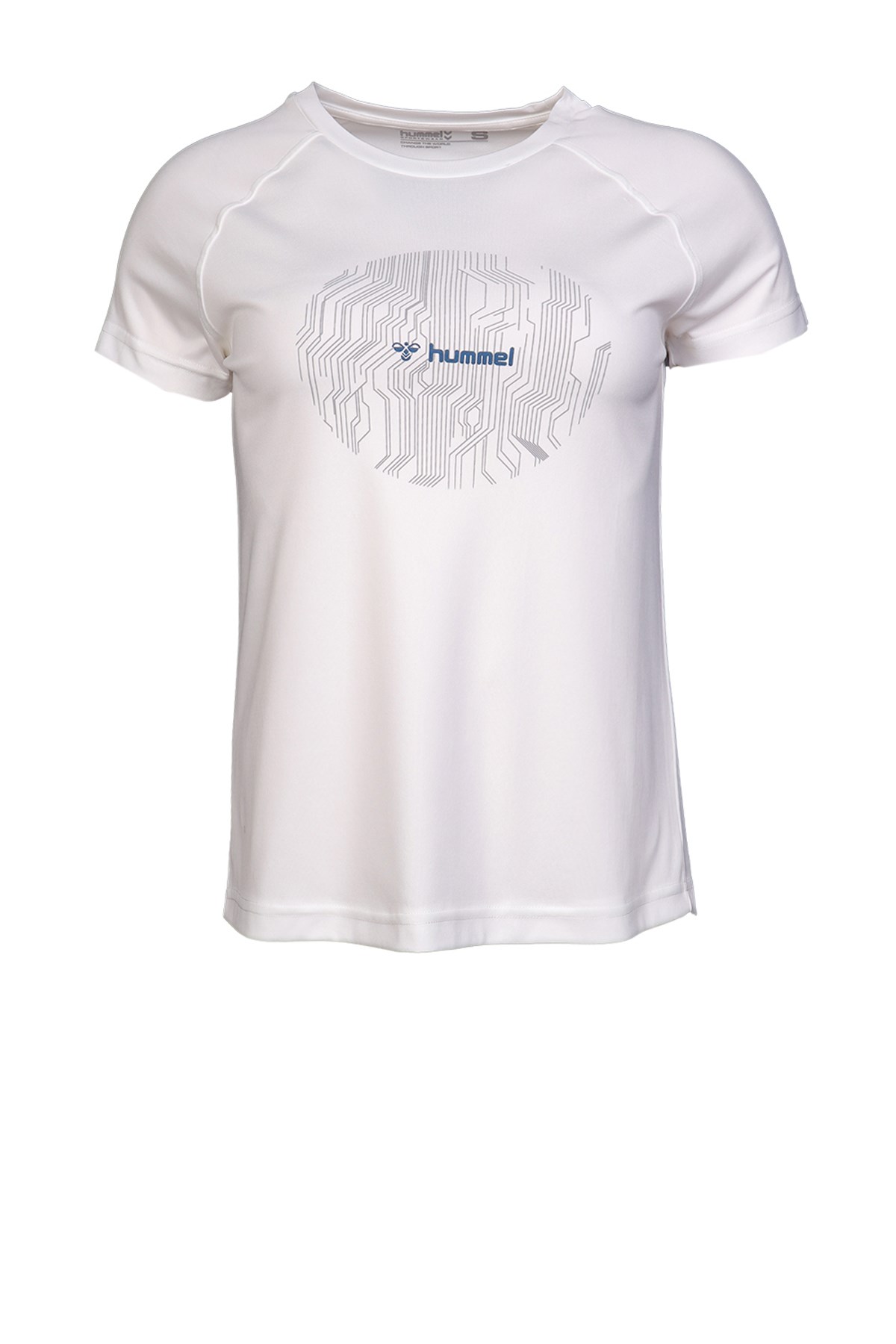 Hummel Elvi  Kadın Tişört 910970-9003 Beyaz
