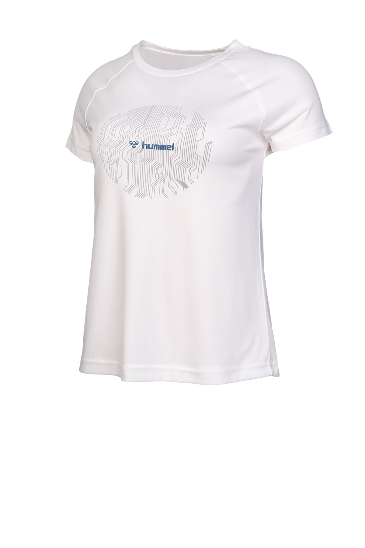 Hummel Elvi  Kadın Tişört 910970-9003 Beyaz