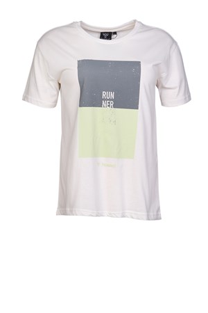 Hummel İnes Kadın Tişört 910983-9003 Beyaz