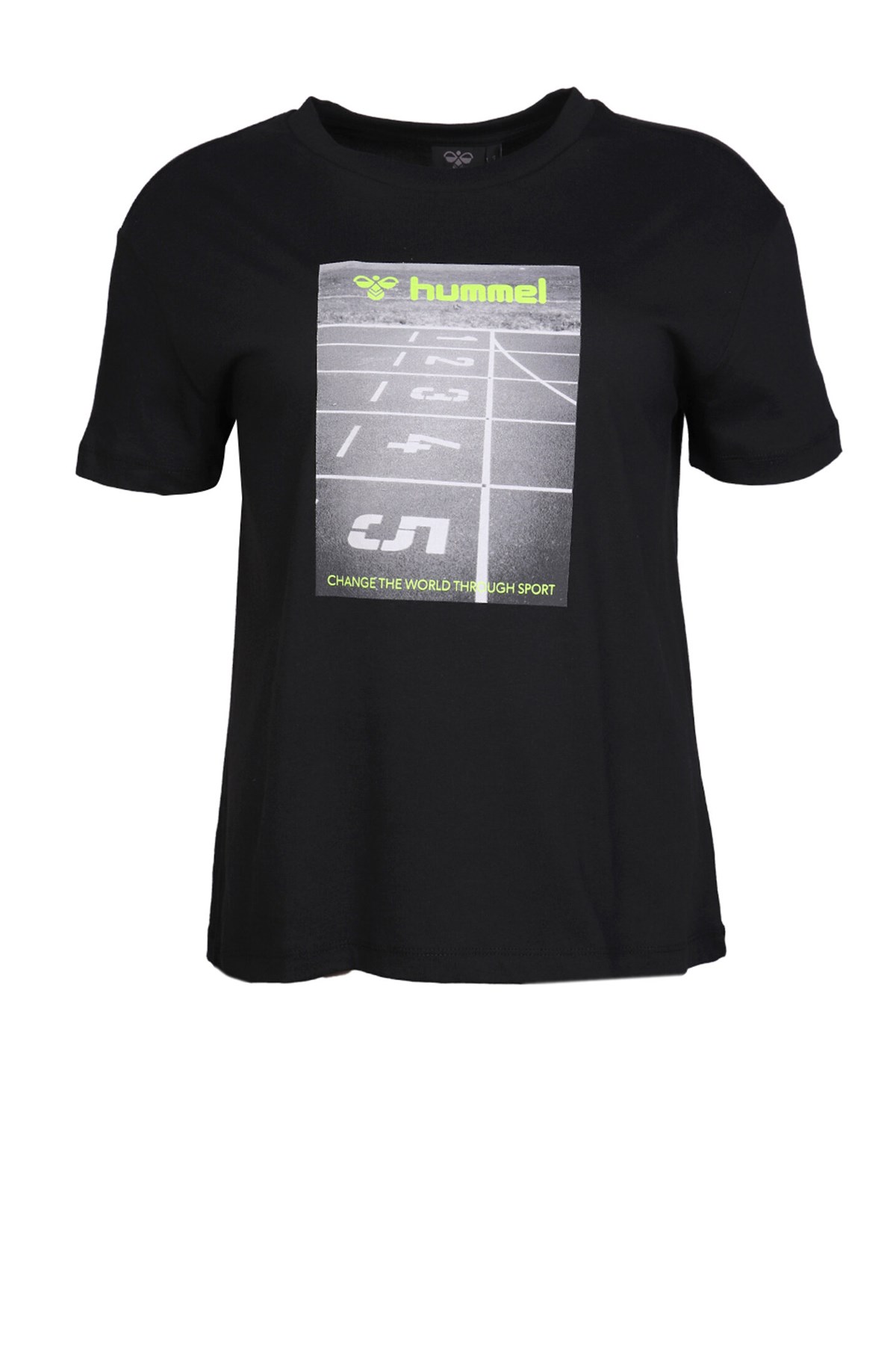 Hummel Telma Kadın Tişört 911038-2001 Siyah