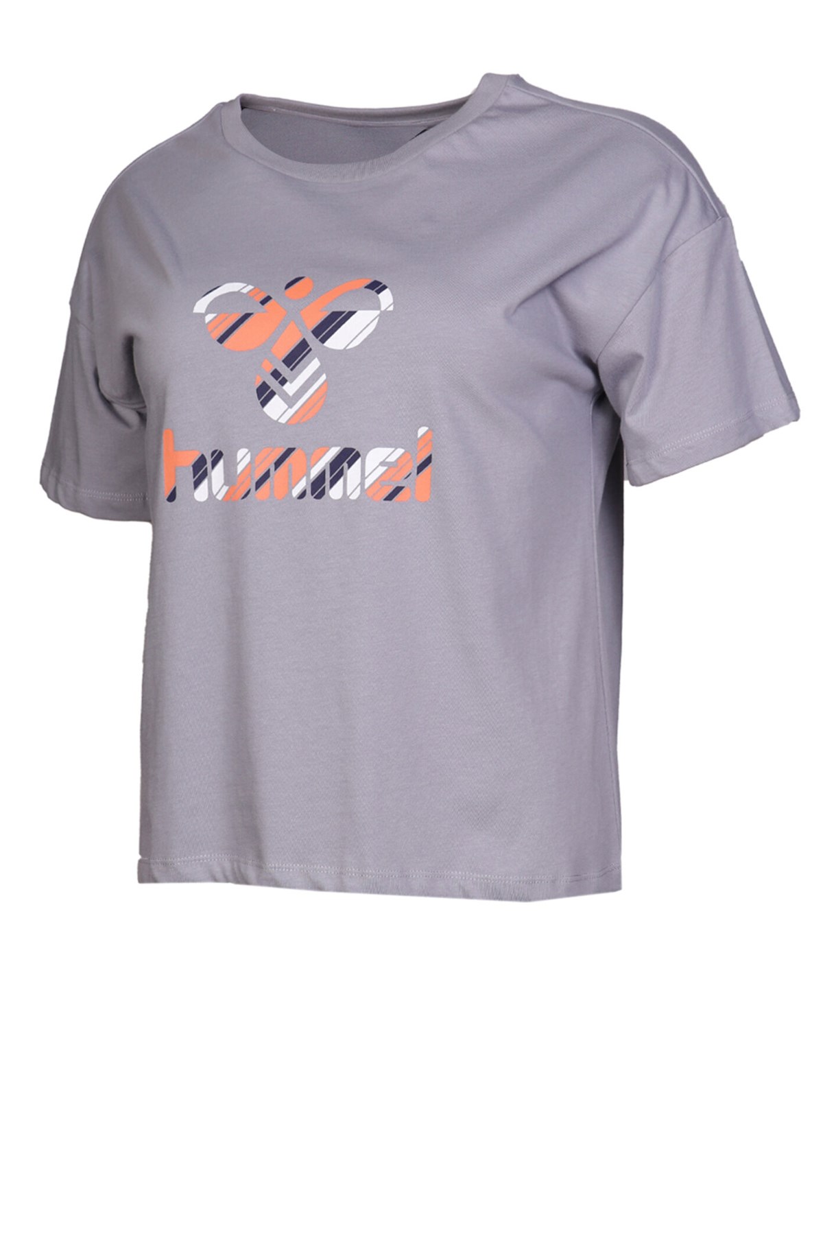 Hummel Yoko Kadın Tişört 911057-2048 Gri