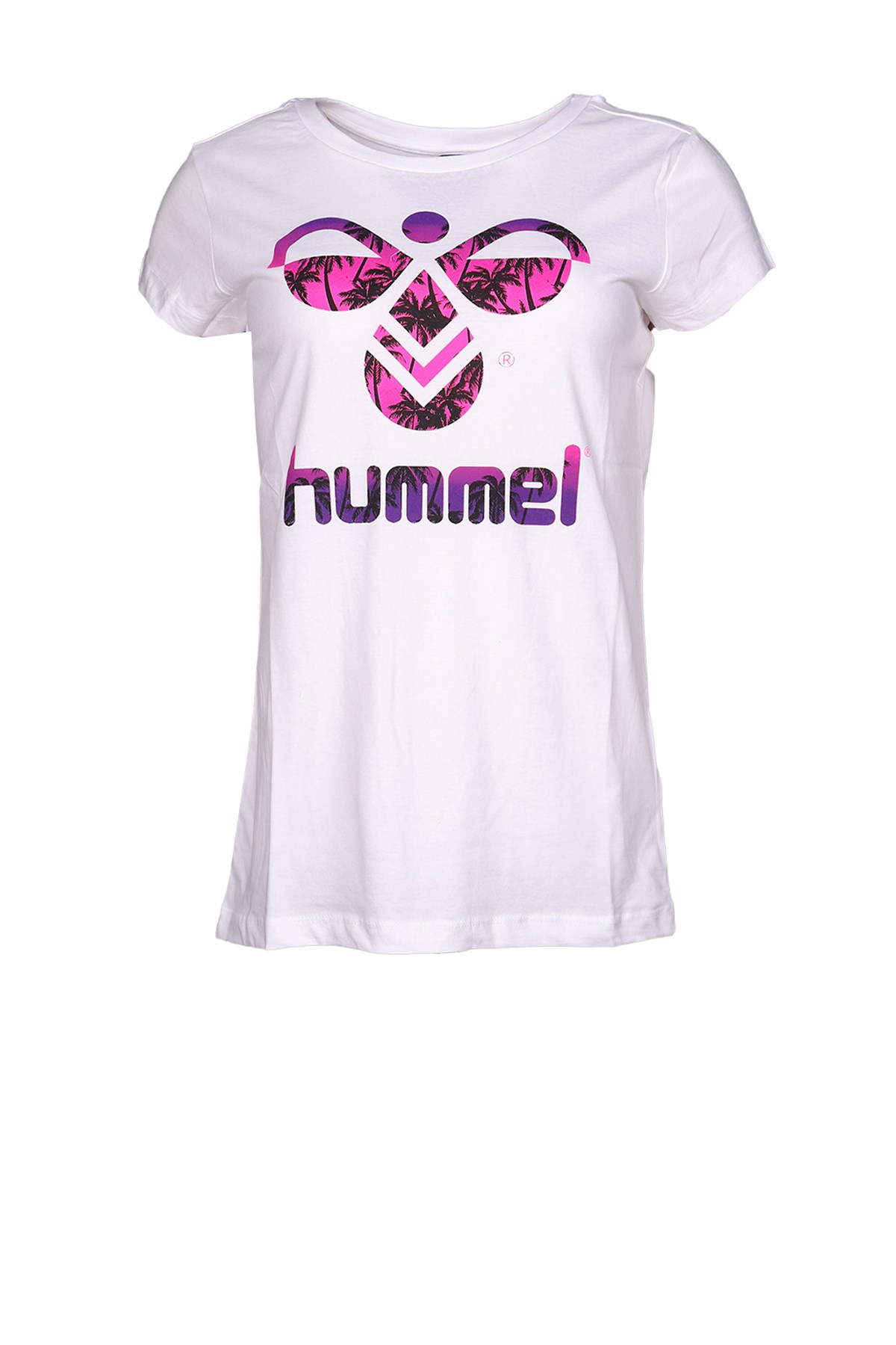 Hummel Triana Kadın Tişört 911098-9001 Beyaz