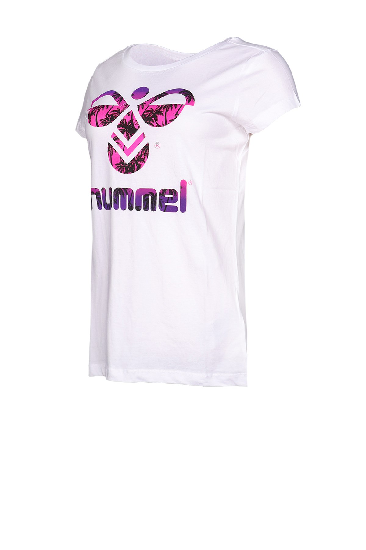 Hummel Triana Kadın Tişört 911098-9001 Beyaz