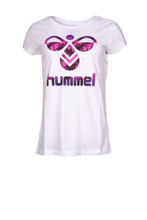 Hummel Triana Kadın Tişört 911098-9001 Beyaz