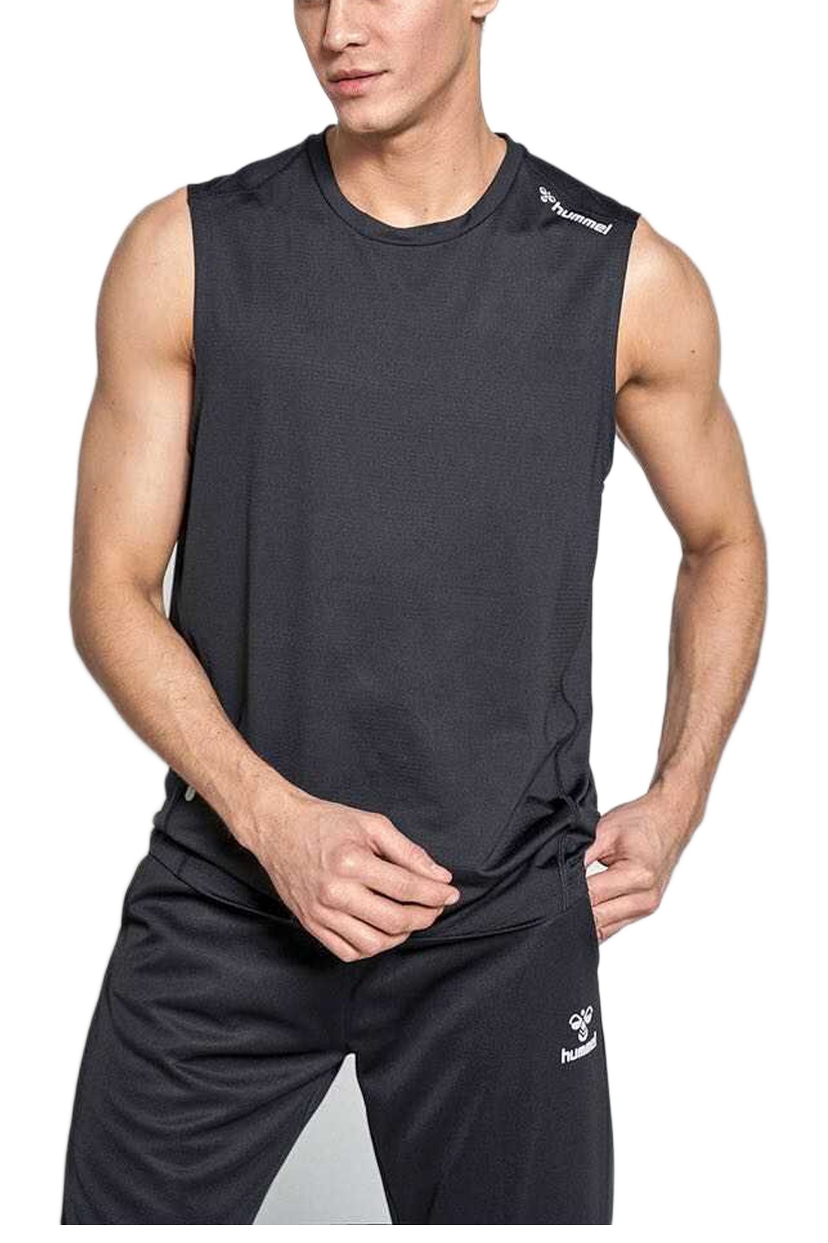Hummel Page   Erkek Tişört 911107-2001 Siyah