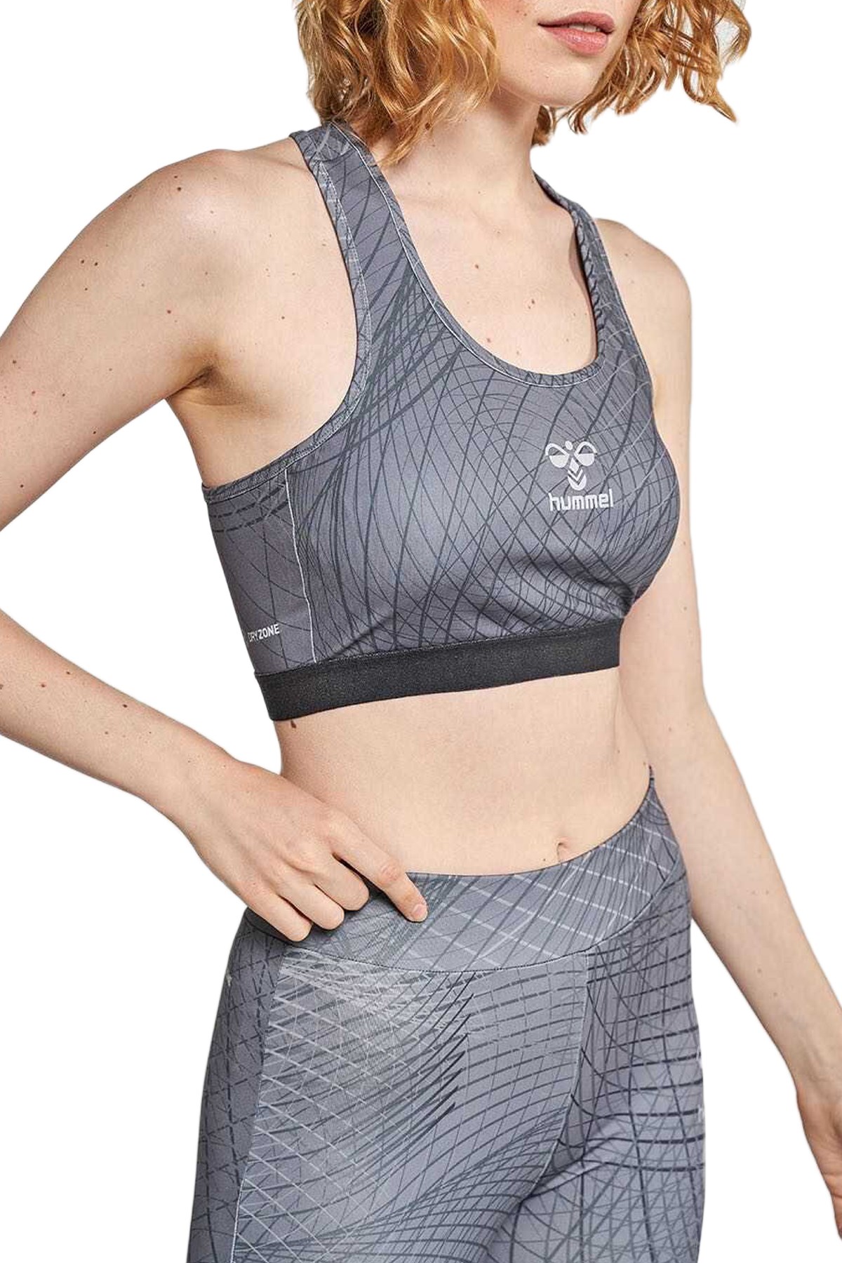 Hummel Deka  Kadın Tişört 911118-3902 Gri