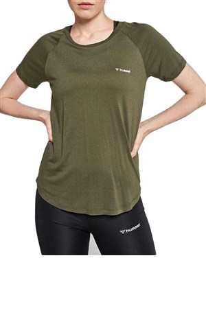 Hummel Selina    Kadın Tişört 911216-6297 Haki