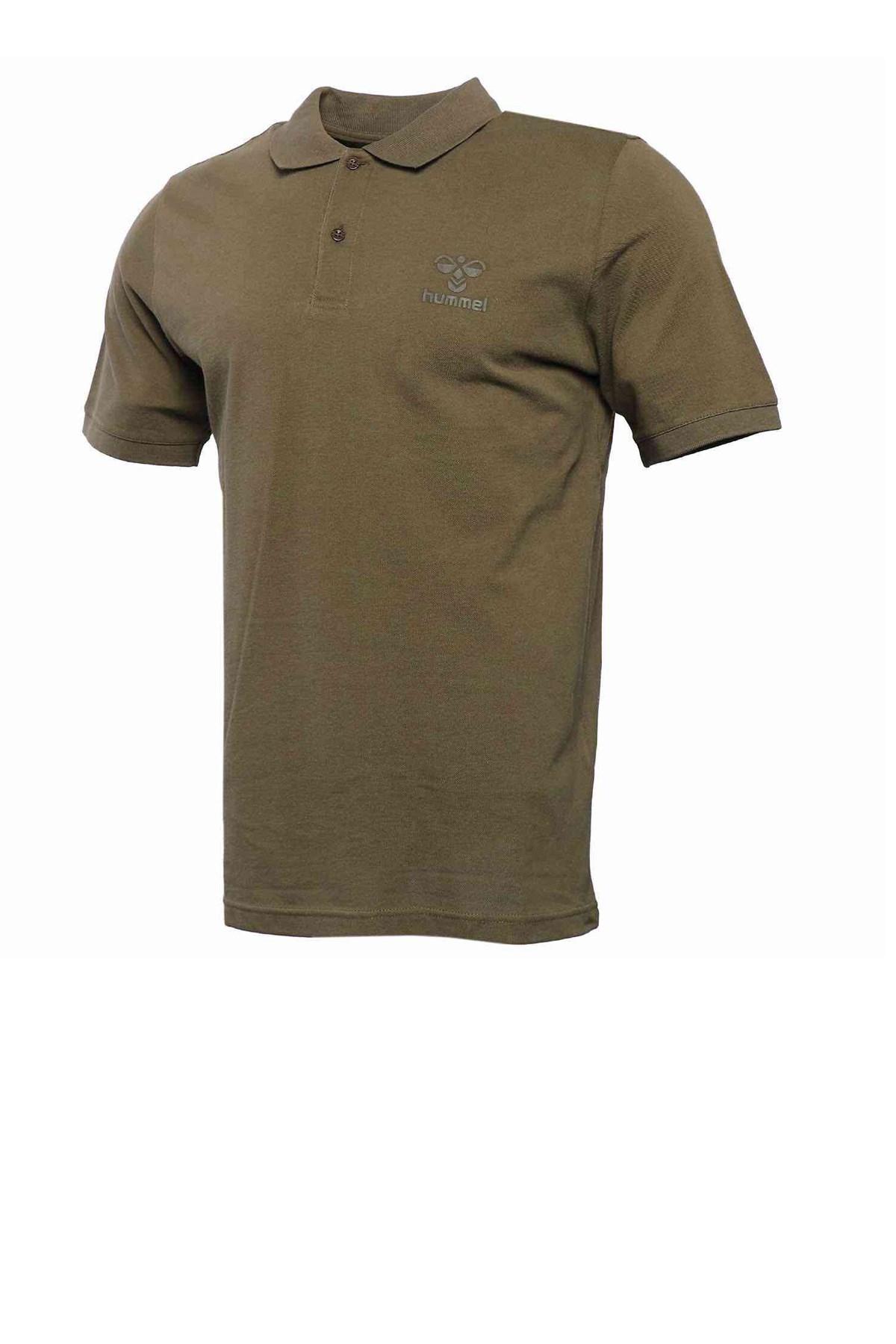 Hummel Lenard Polo Yaka Erkek Tişört 911243-6297 Haki