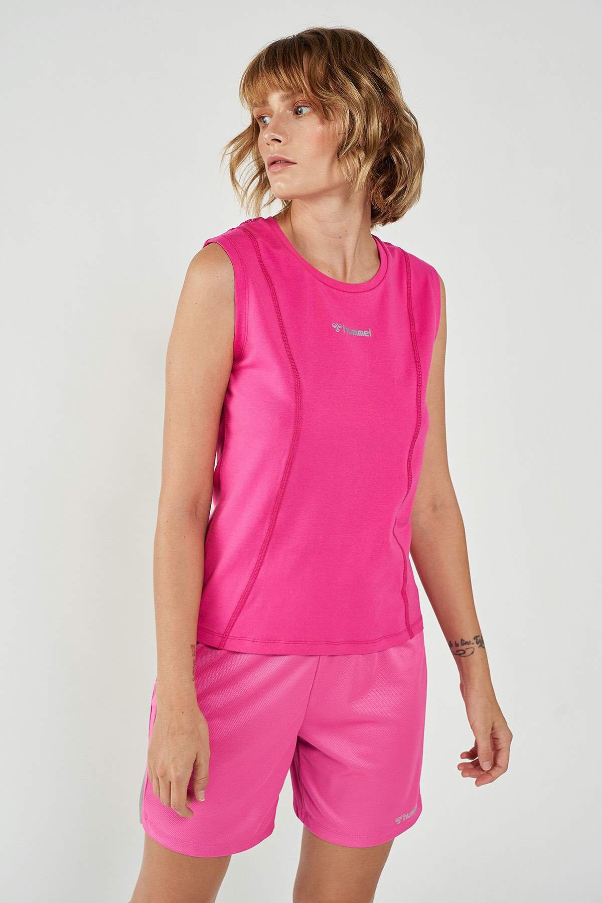 Hummel Pole Kadın Atlet 911255-3292 Pembe