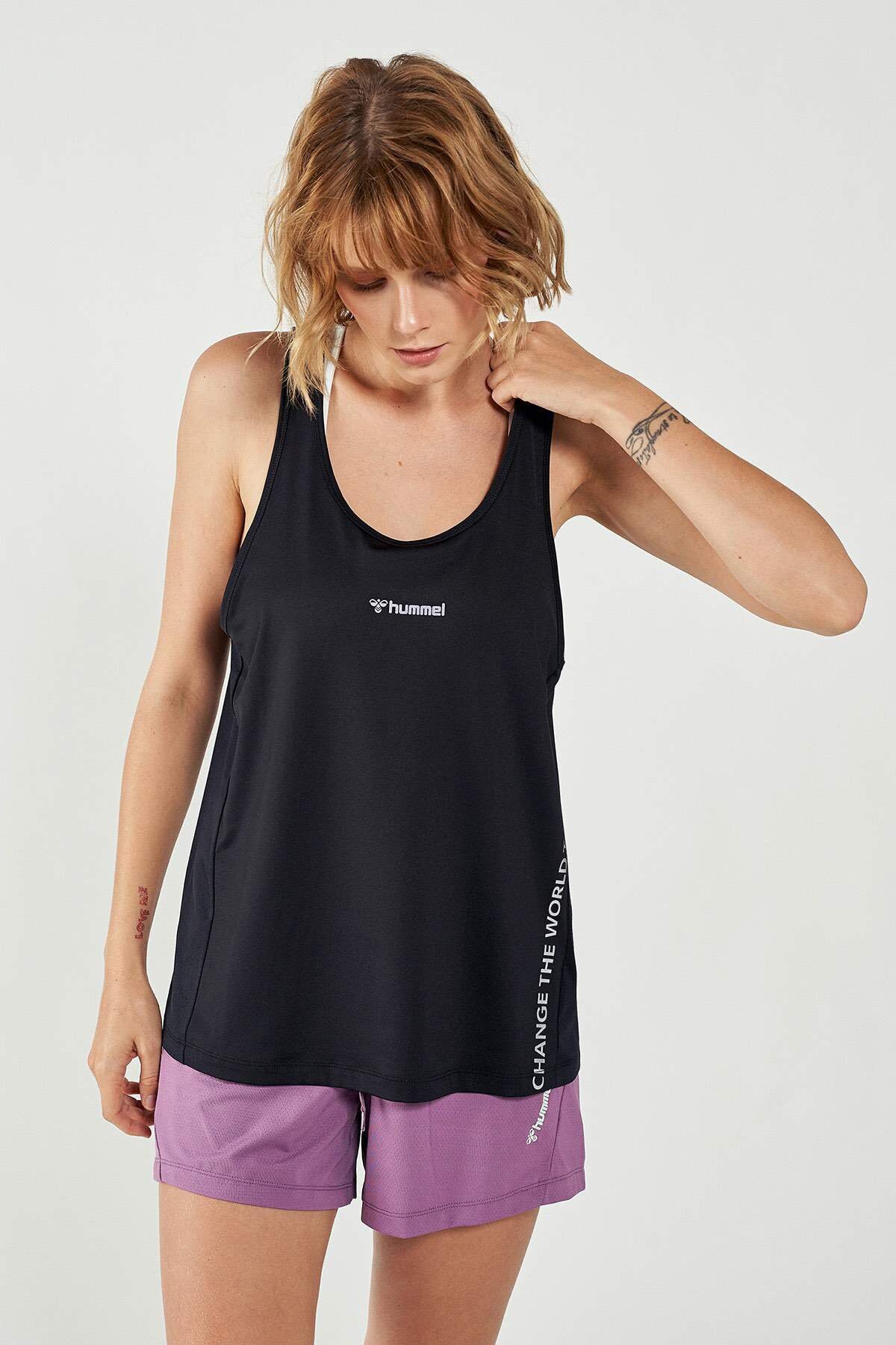 Hummel Quastel   Kadın Tişört 911256-2001 Siyah