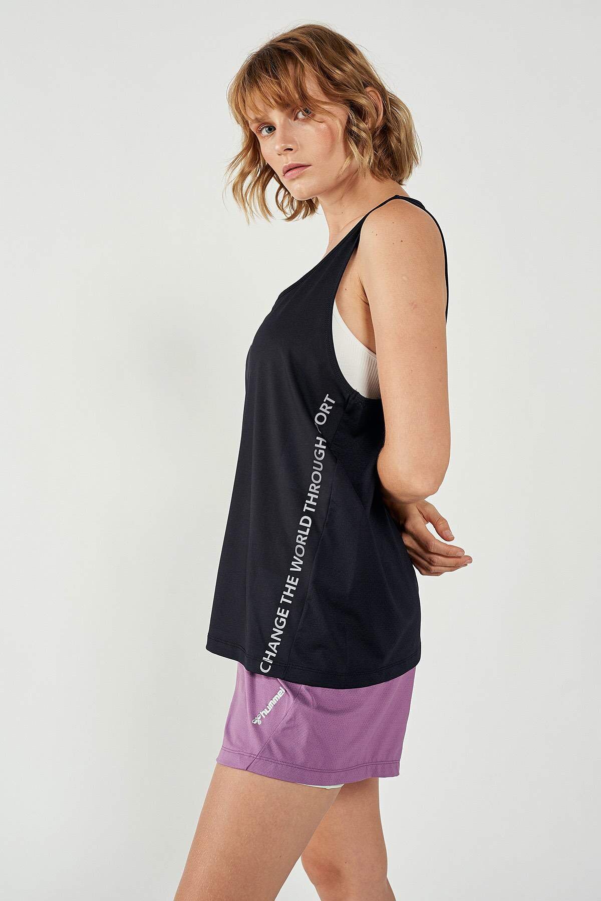 Hummel Quastel   Kadın Tişört 911256-2001 Siyah