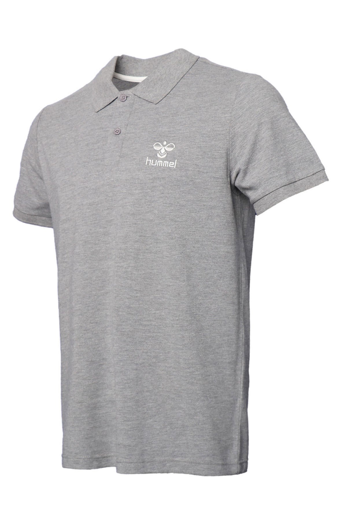 Hummel Leon Polo Erkek Tişört 911280-2007 Gri