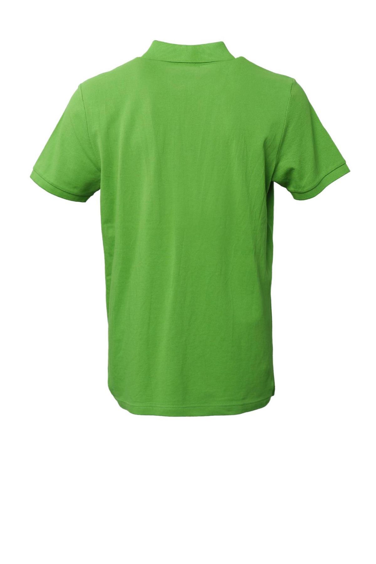 Hummel Leon Erkek Polo Yaka Tişört 911280-2110 Yeşil