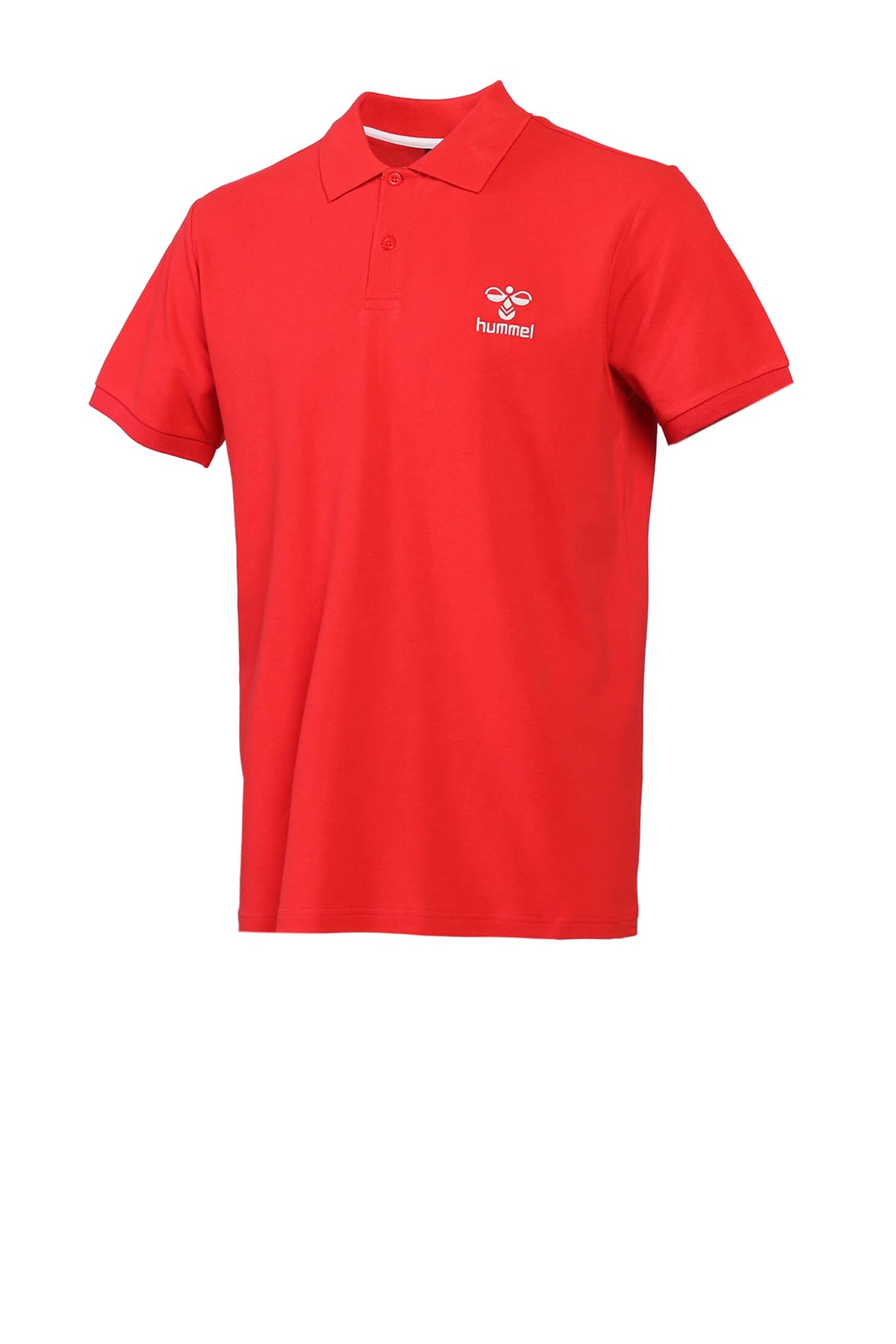 Hummel Leon Polo Erkek Tişört 911280-3331 Kırmızı
