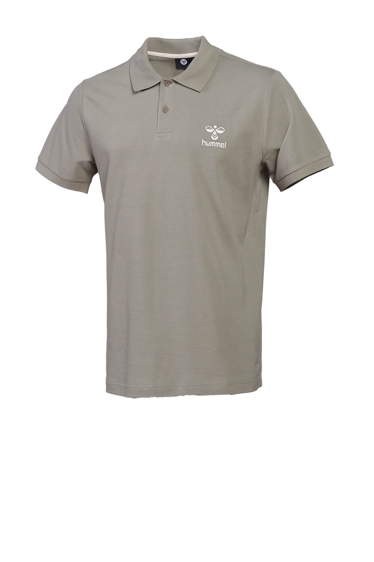 Hummel Leon Polo Erkek Tişört 911280-8004 Açık Kahverengi