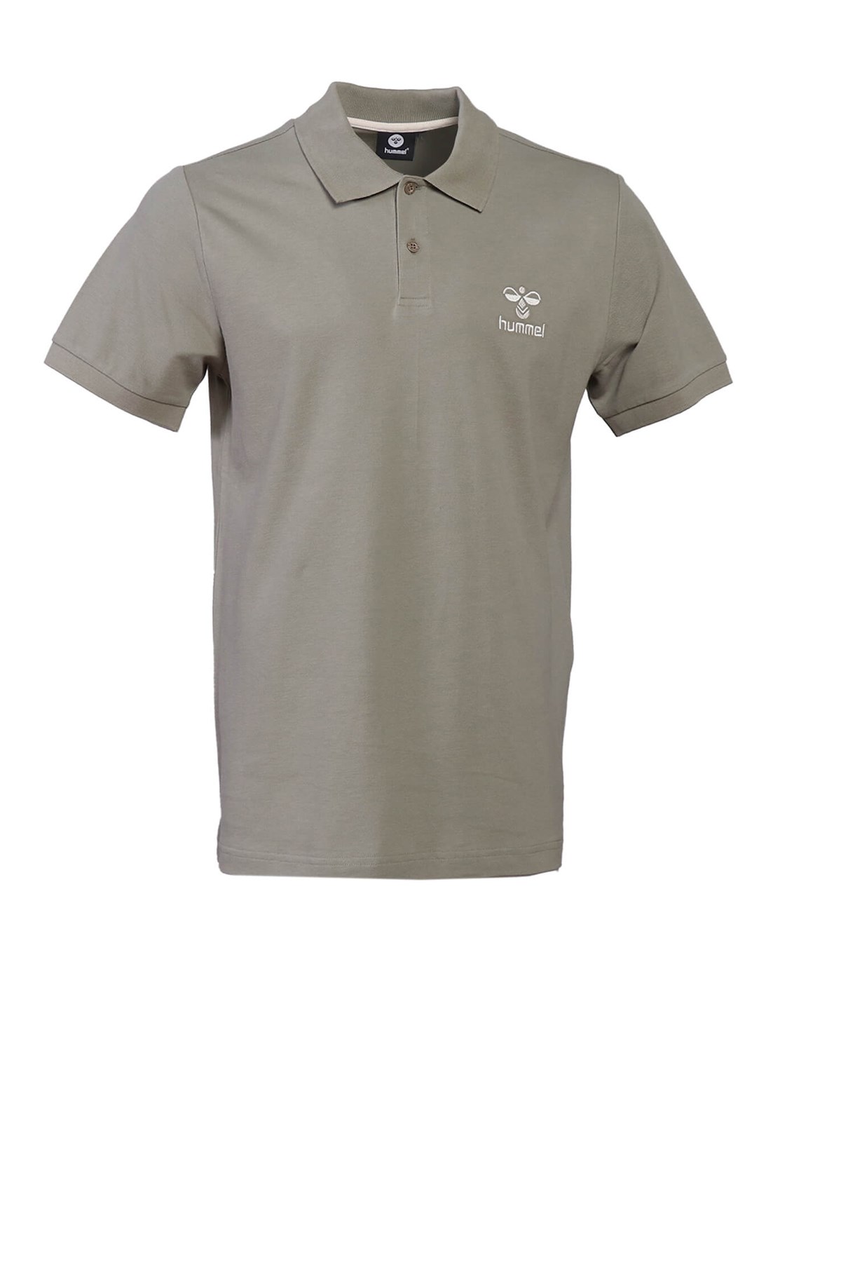 Hummel Leon Polo Erkek Tişört 911280-8004 Açık Kahverengi