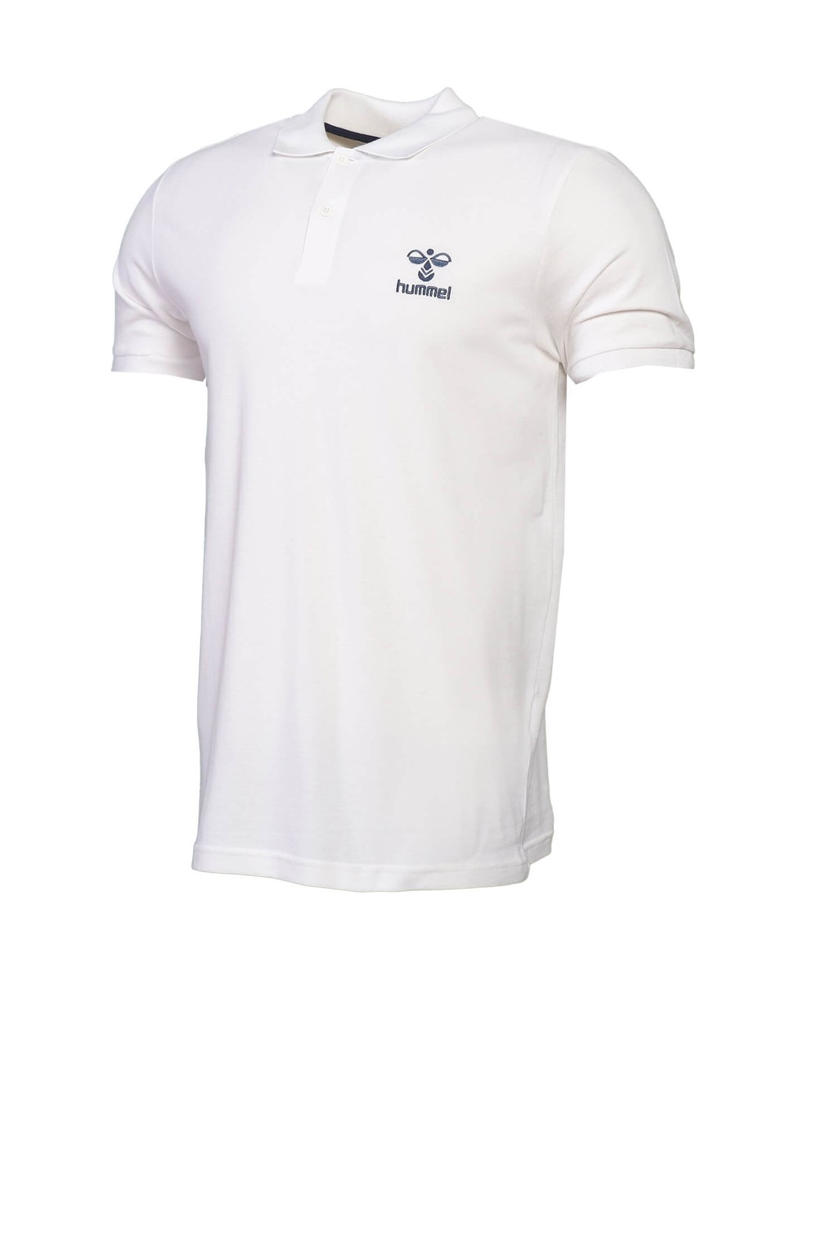 Hummel Leon Polo Erkek Tişört 911280-9003 Beyaz