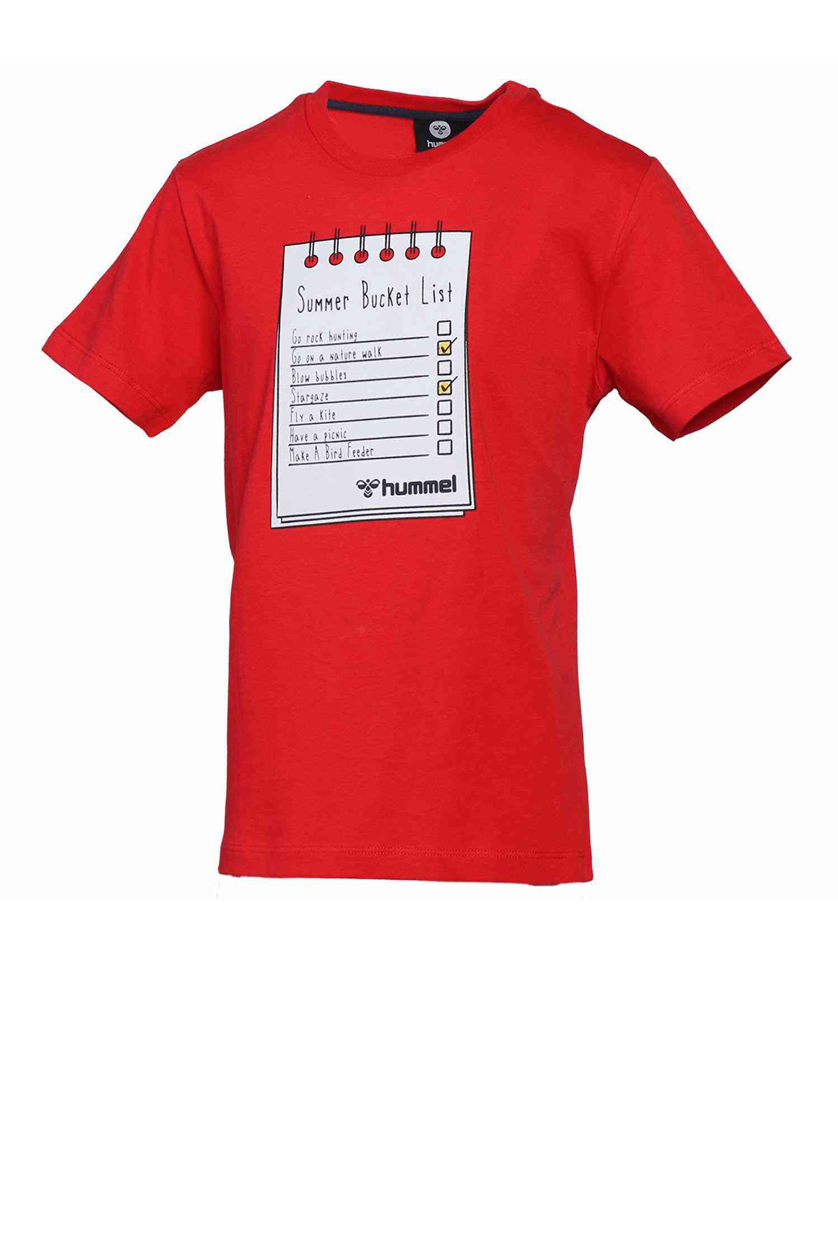 Hummel Bucket Çocuk Tişört 911297-3331 Kırmızı