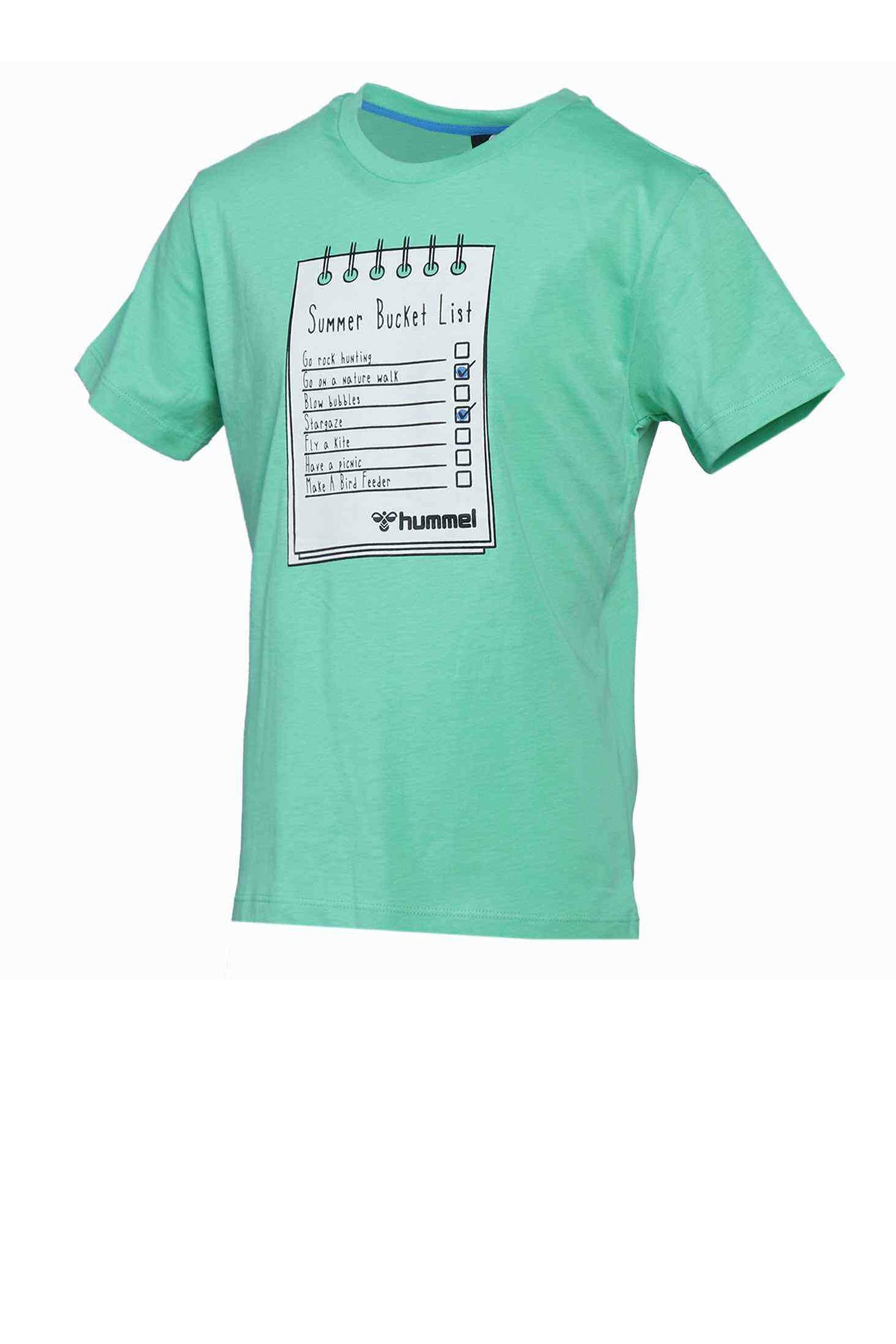 Hummel Bucket Çocuk Tişört 911297-6320 Açık Yeşil