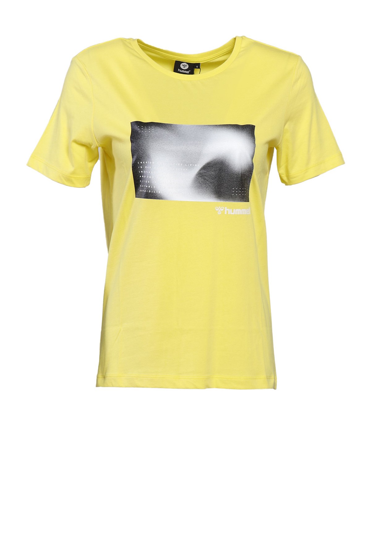 Hummel Cheres Kadin Tişört 911302-5995 Sarı