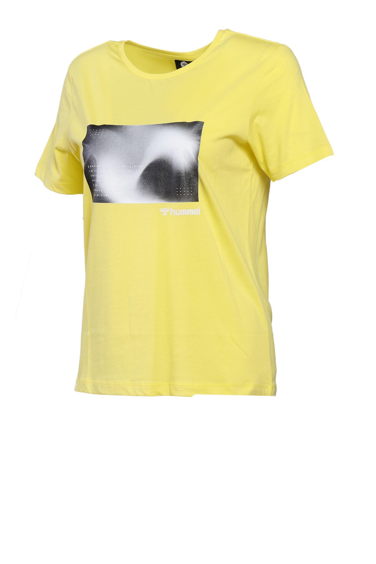 Hummel Cheres Kadin Tişört 911302-5995 Sarı