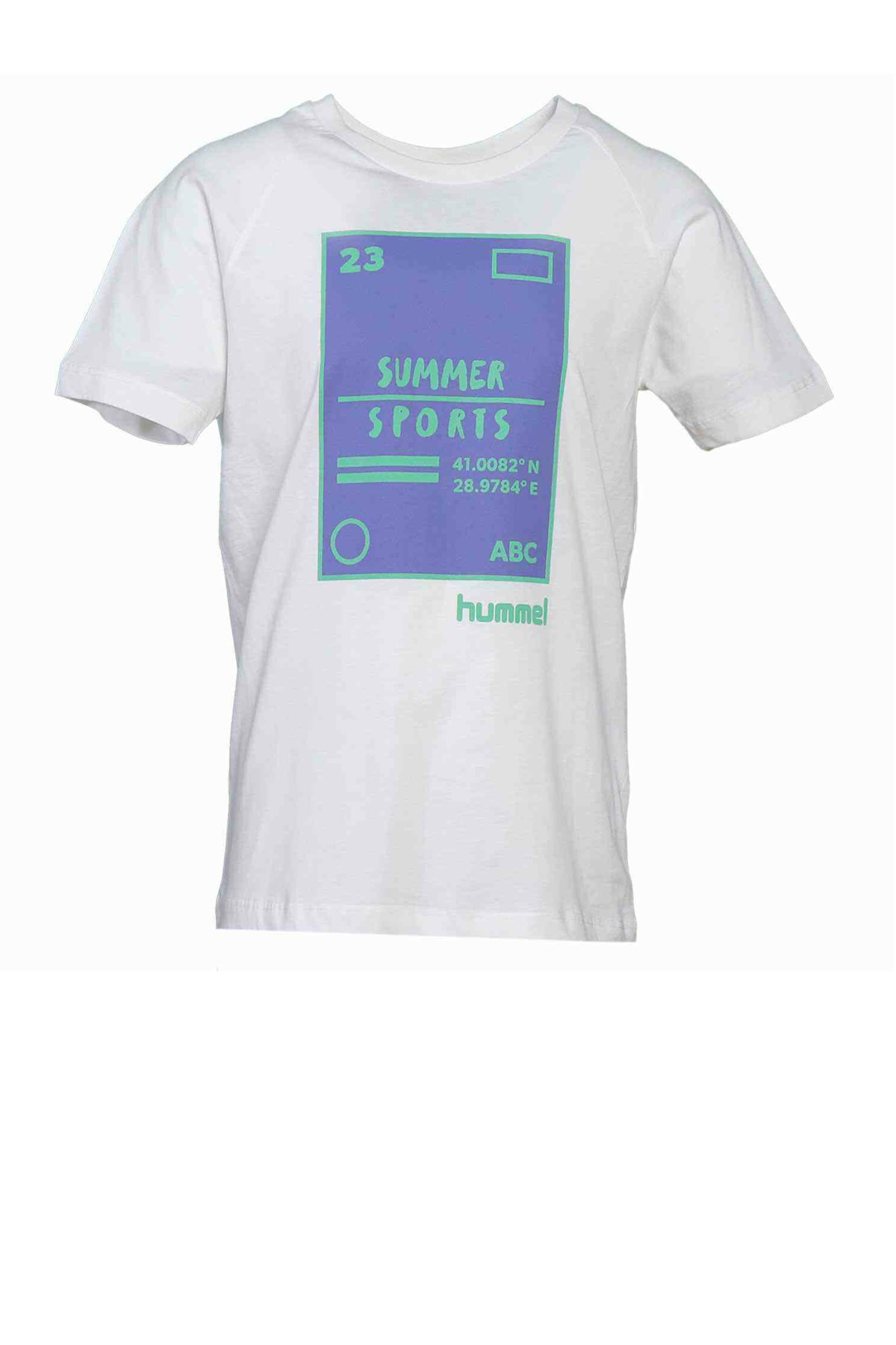 Hummel Durango Çocuk Tişört 911307-9003 Beyaz