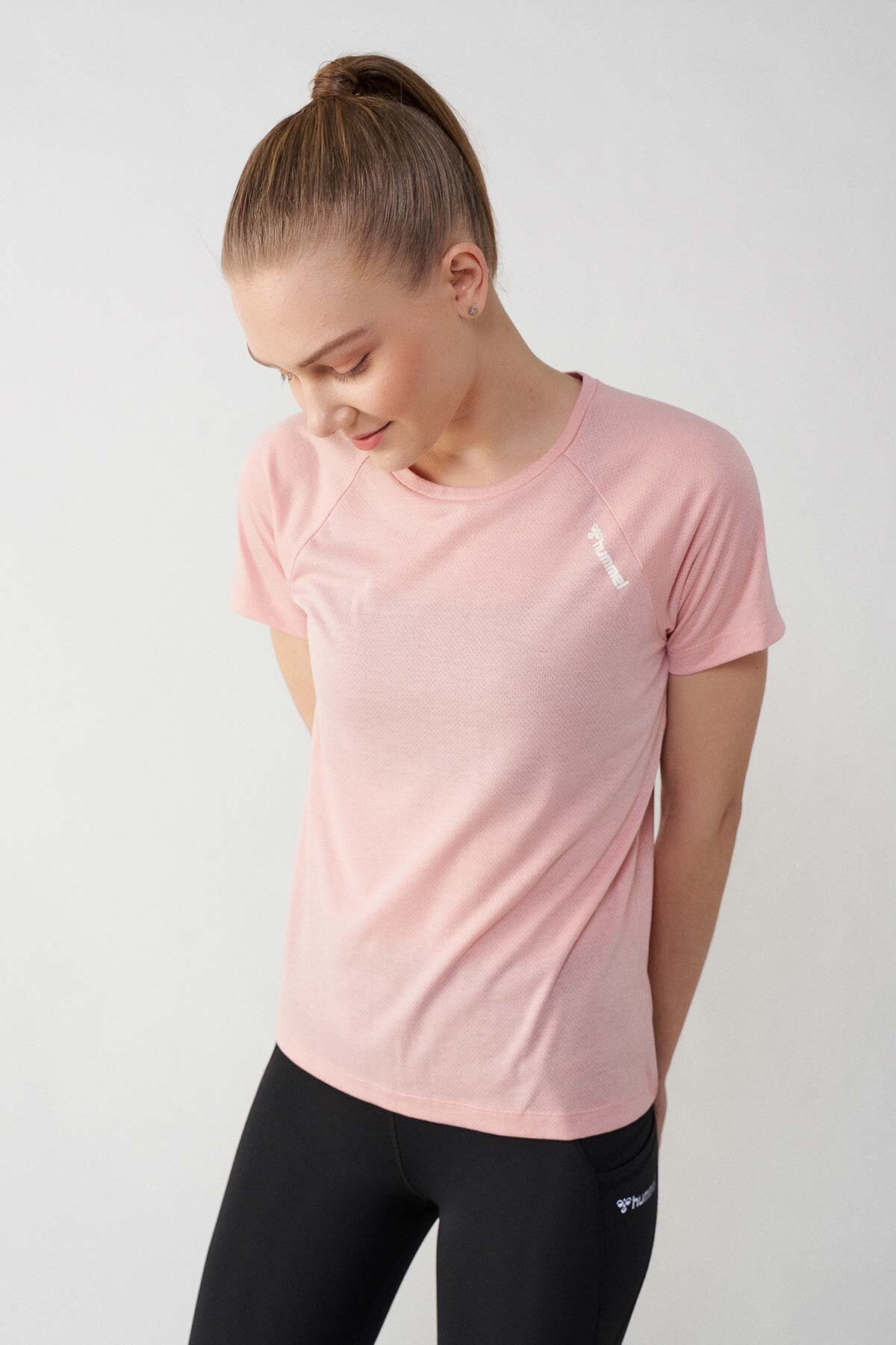 Hummel Grop  Kadın Tişört 911314-3026 Pembe