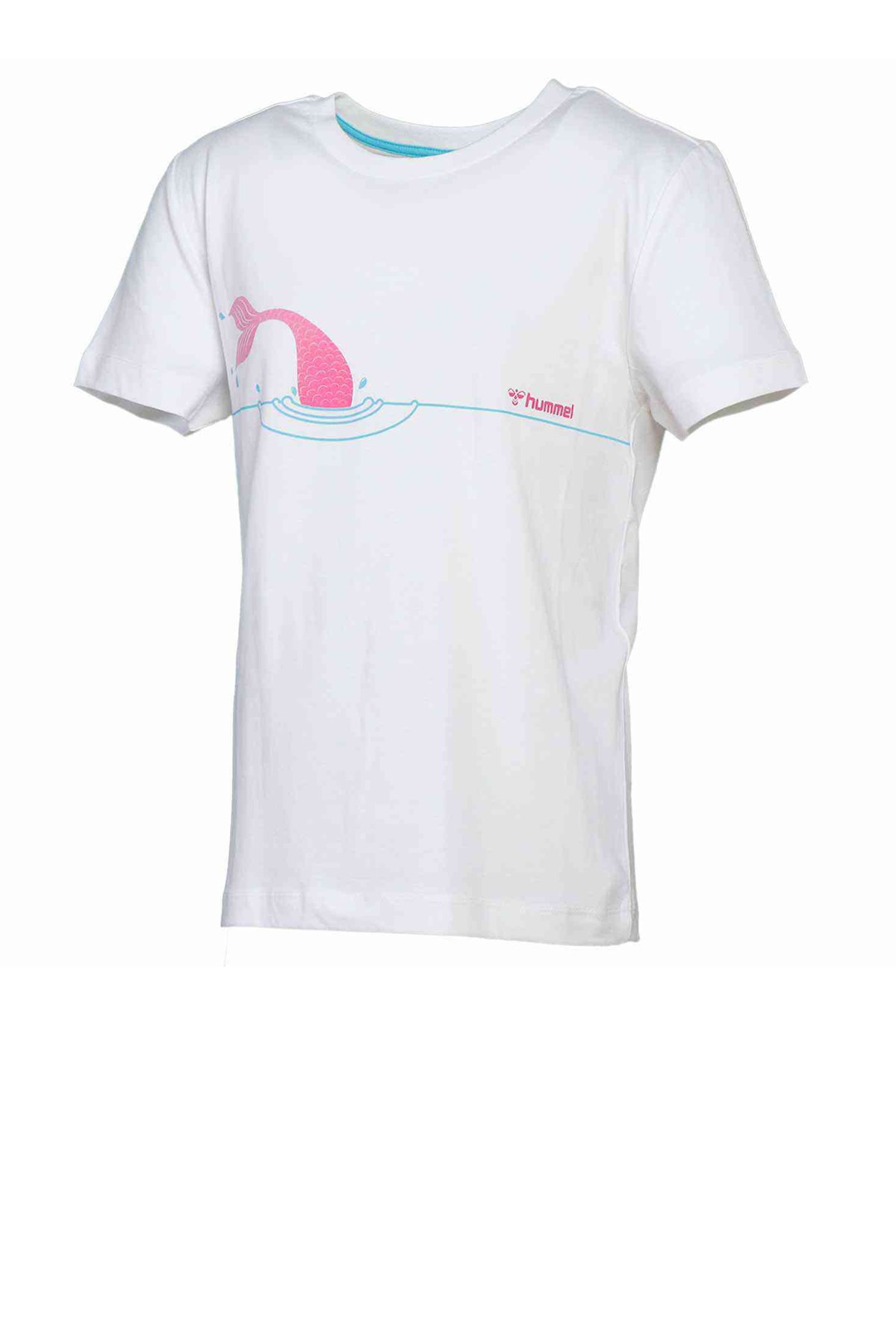 Hummel Havfrue Çocuk Tişört 911316-9003 Beyaz